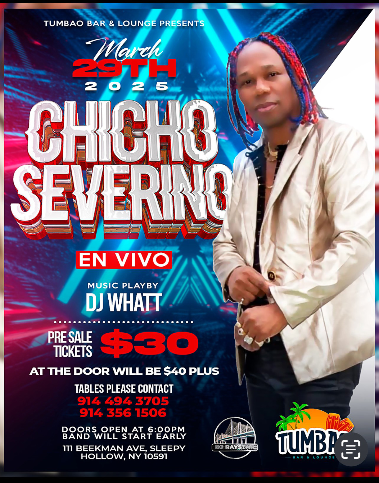 CHICHO SEVERINO En vivo