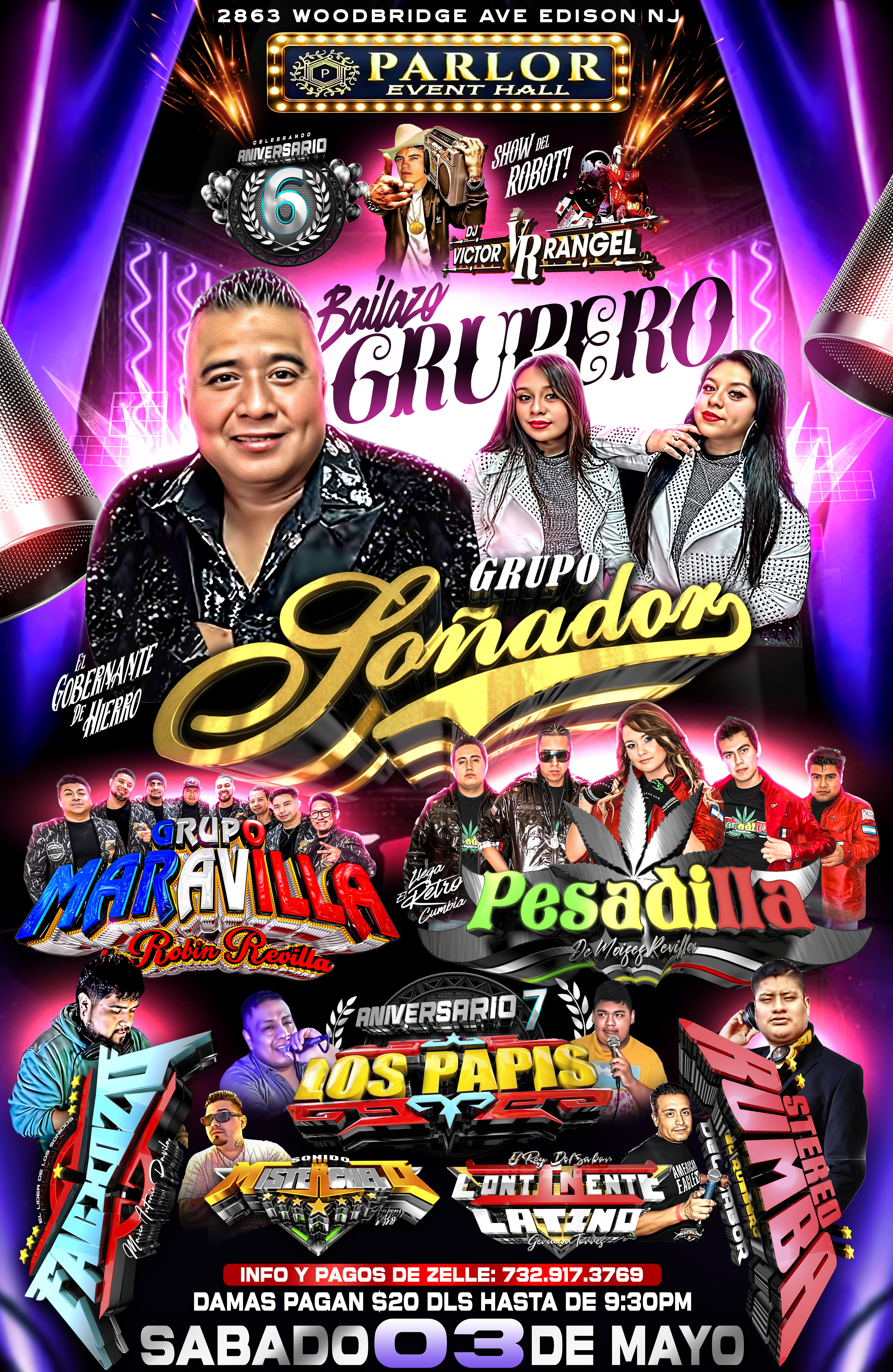 BAILAZO EL GRUPERO | GRUPO SOÑADOR | GRUPO MARAVILLA & PESADILLA