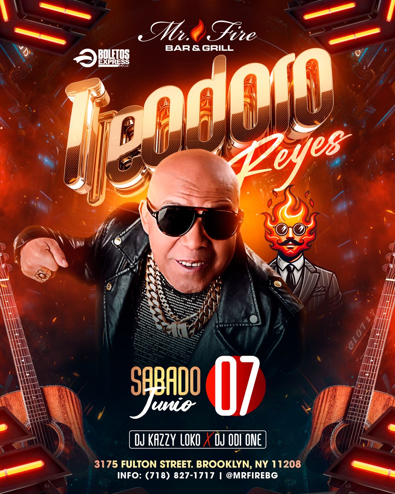 TEODORO REYES EN VIVO / DJ KAZZY LOKO / DJ ODI ONE