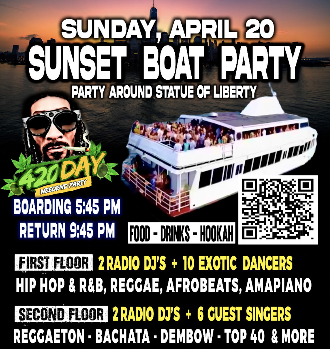 SUNSET BOAT PARTY