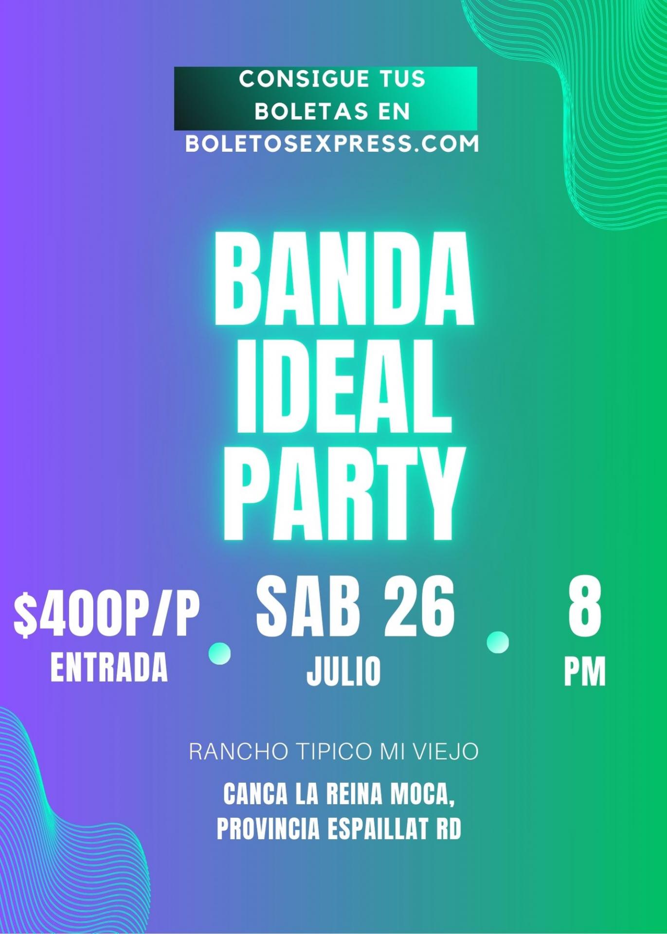 Banda Ideal En Rancho Tipico Mi Viejo