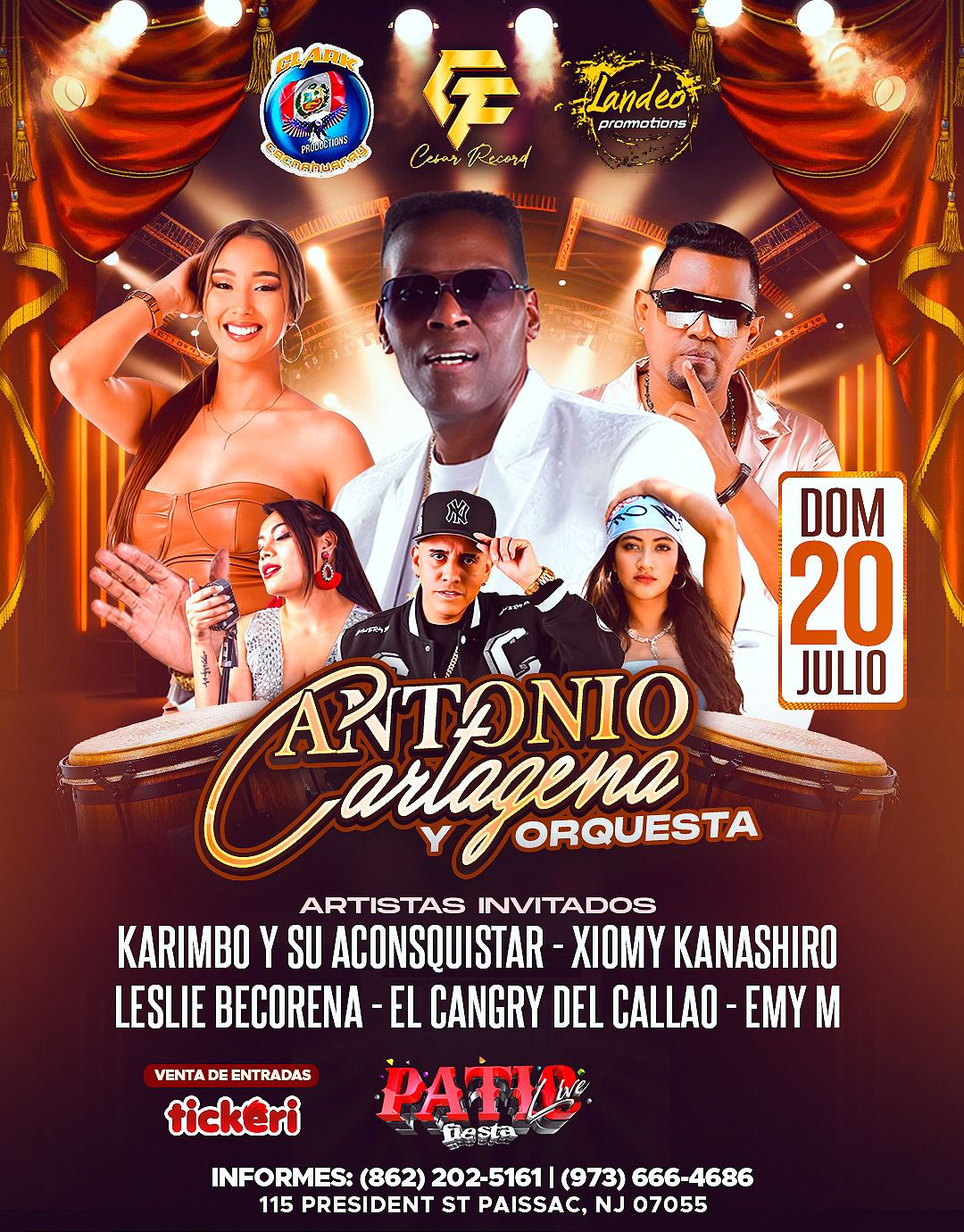 Antonio Cartagena y orquesta en concierto!