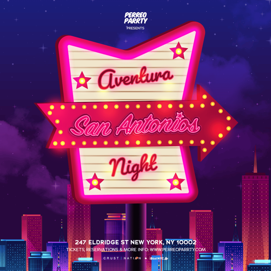Buy tickets for Aventura Night - #1 Bachata Party at San Antonios NYC Aventura Night - #1 Bachata Party at San Antonios NYC