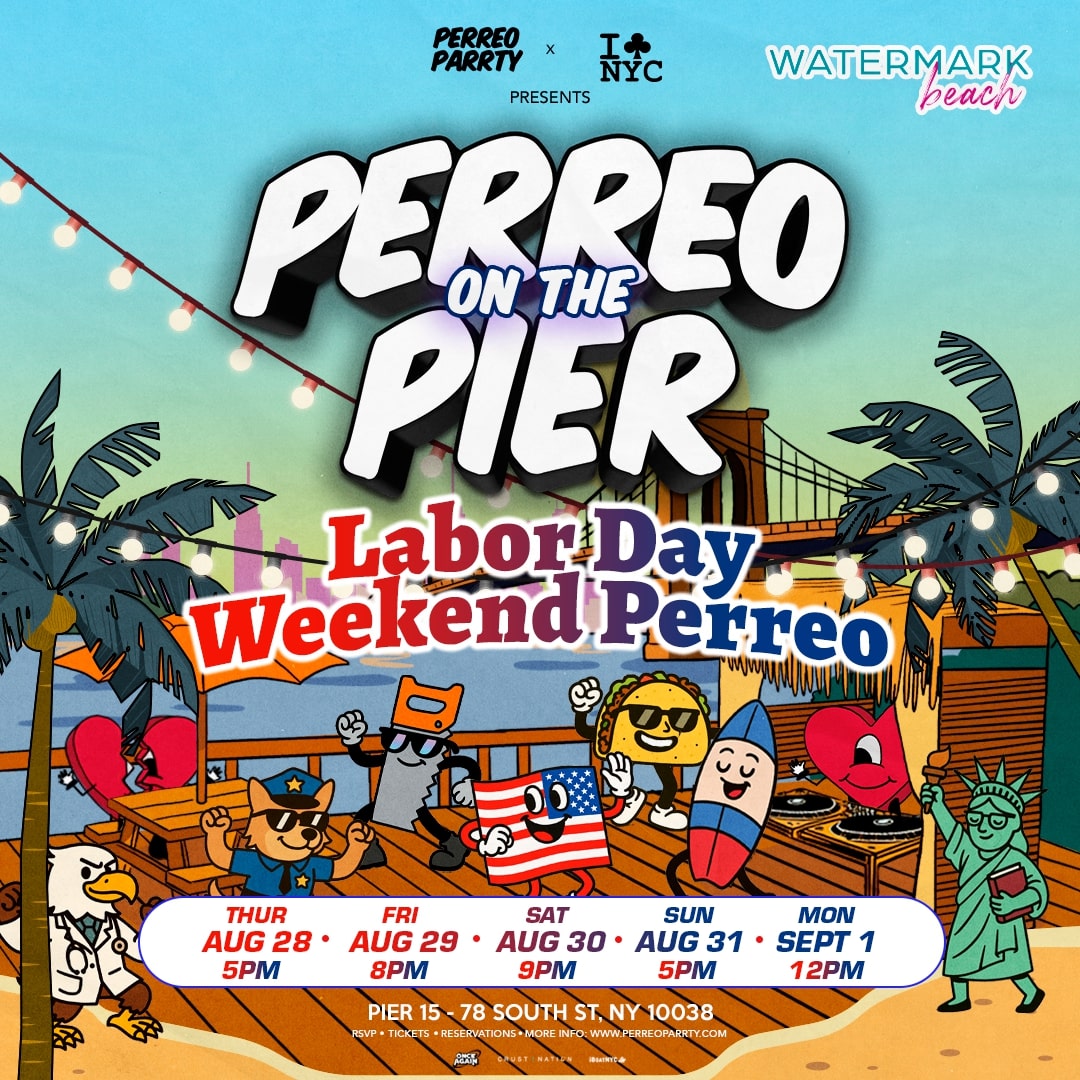 Perreo on the Pier - Labor Day Weekend Beach Festival Latin Reggaeton Party
