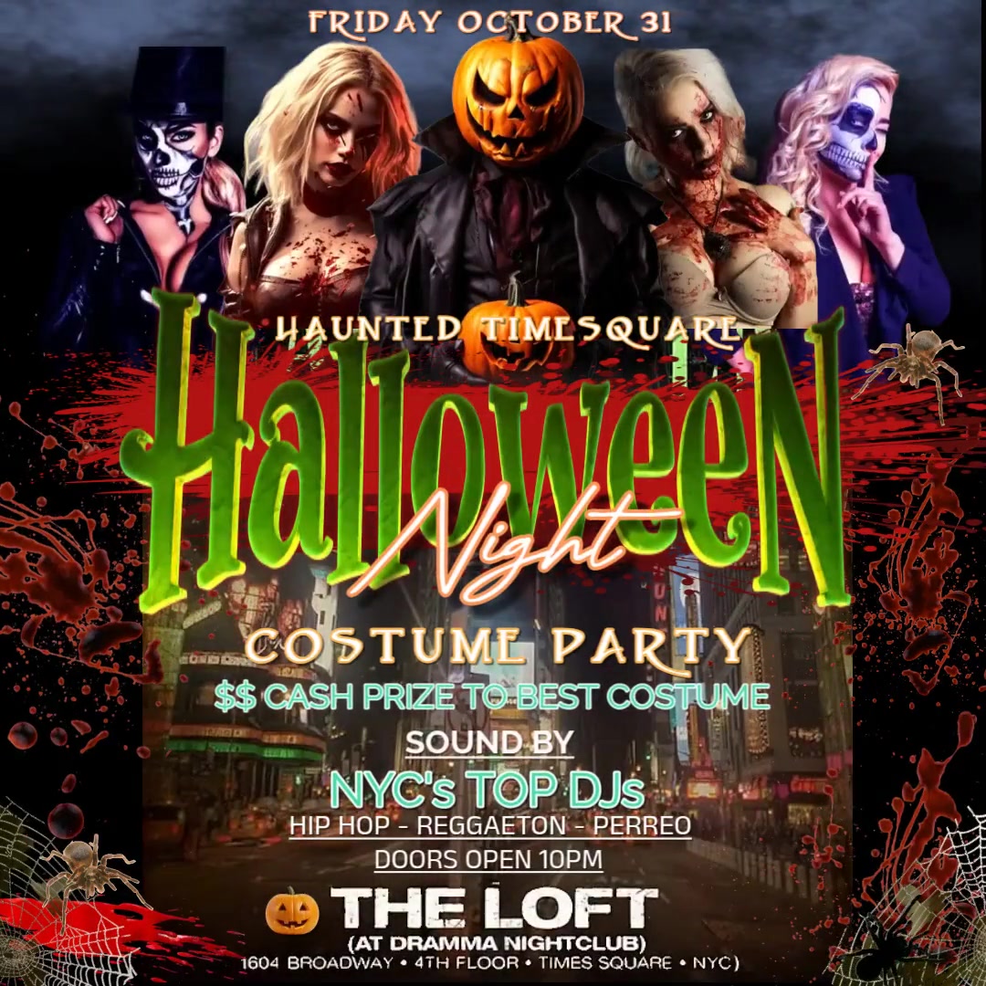 Buy tickets for Halloween Costume Party at the The Loft on Time Square Halloween Costume Party at the The Loft on Time Square