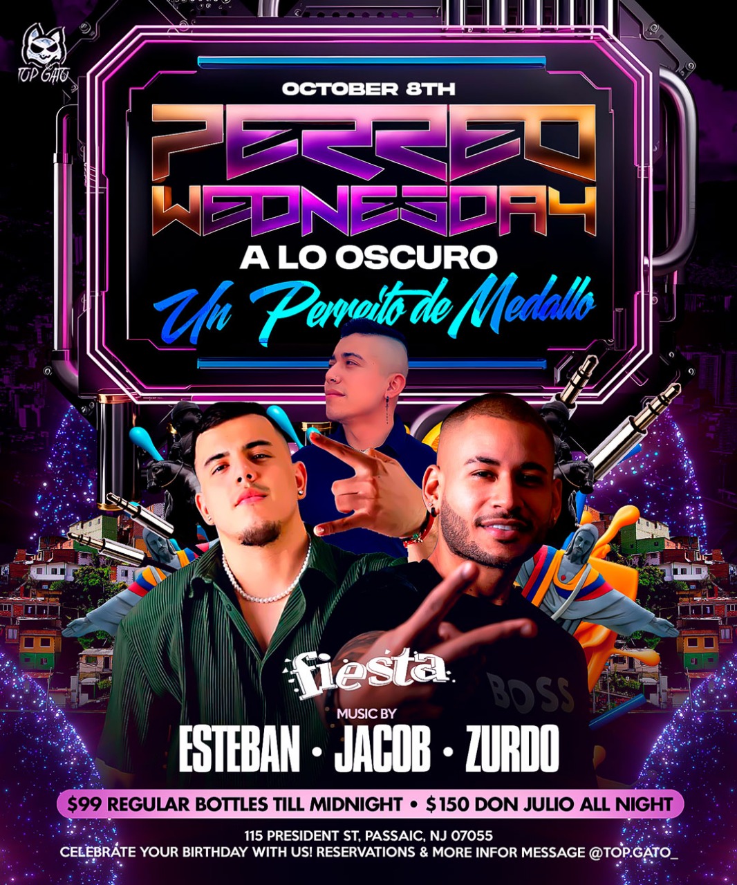 DJ ESTEBAN, JACOB, ZURDO