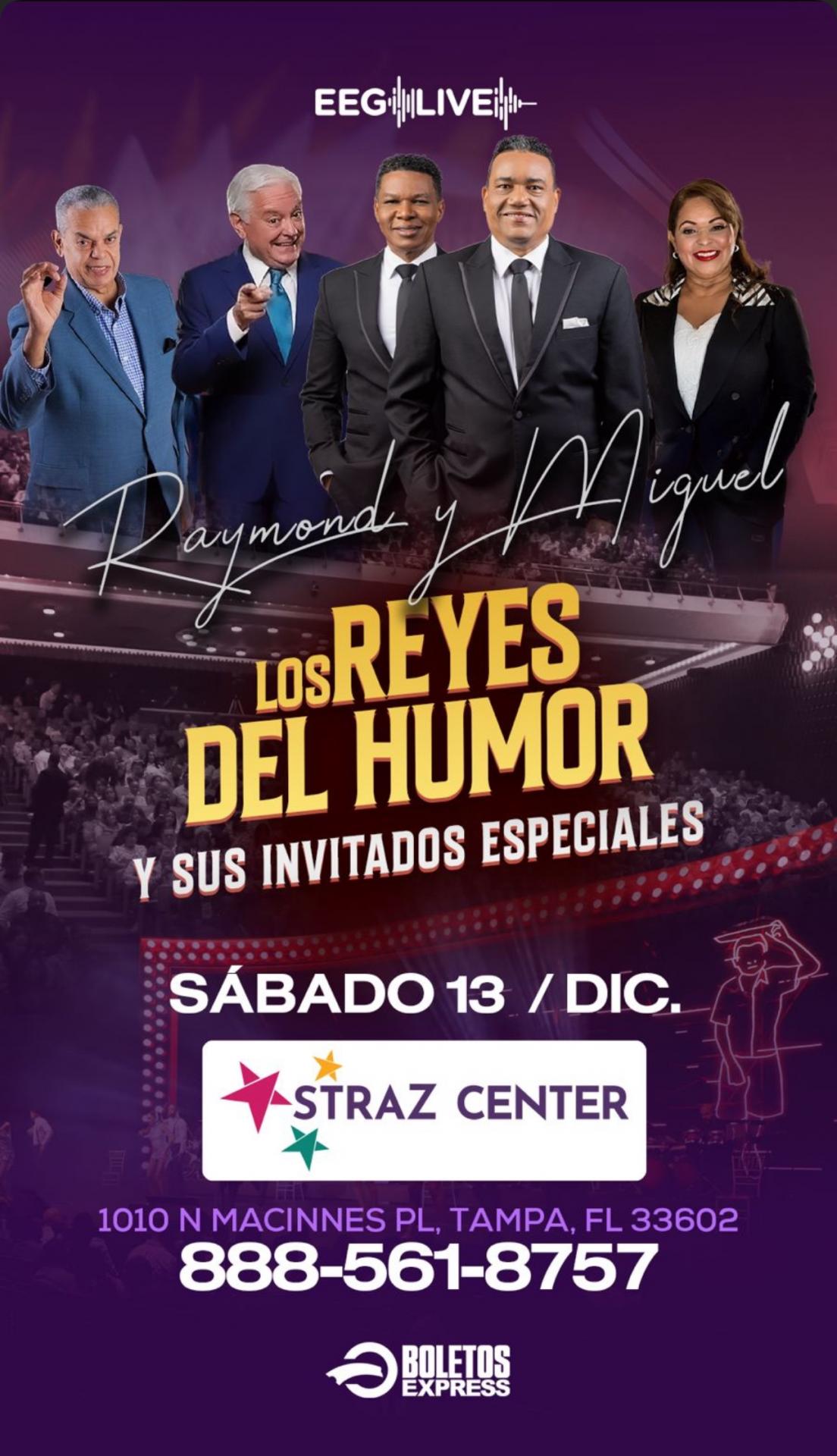Buy tickets for LOS REYES DEL HUMOR LOS REYES DEL HUMOR