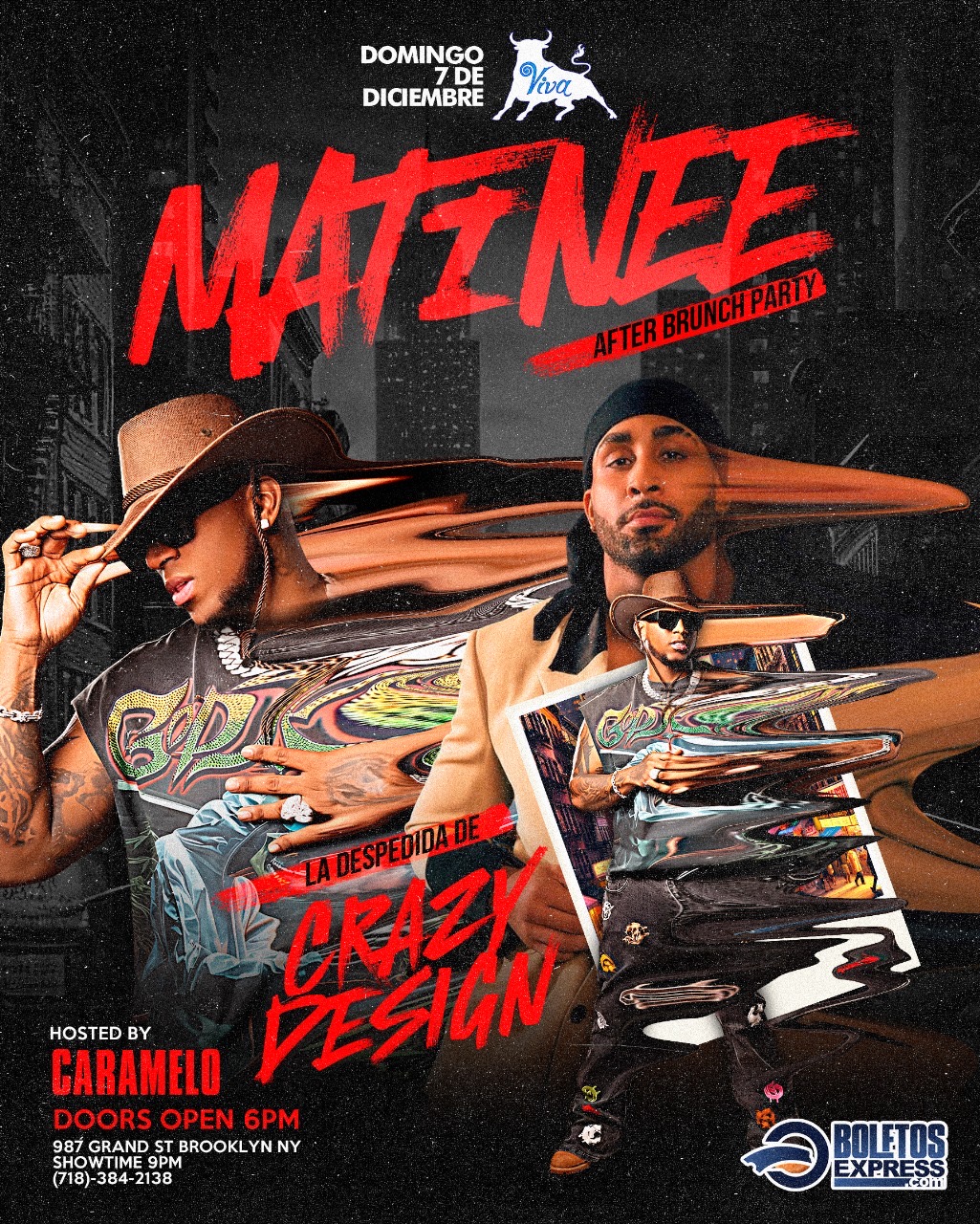 CRAZY DESIGN & CARAMELO - BROOKLYN