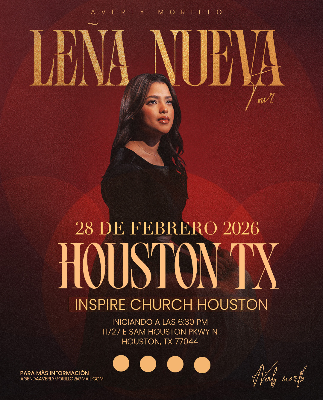 Buy tickets for AVERLY MORILLO AVERLY MORILLO