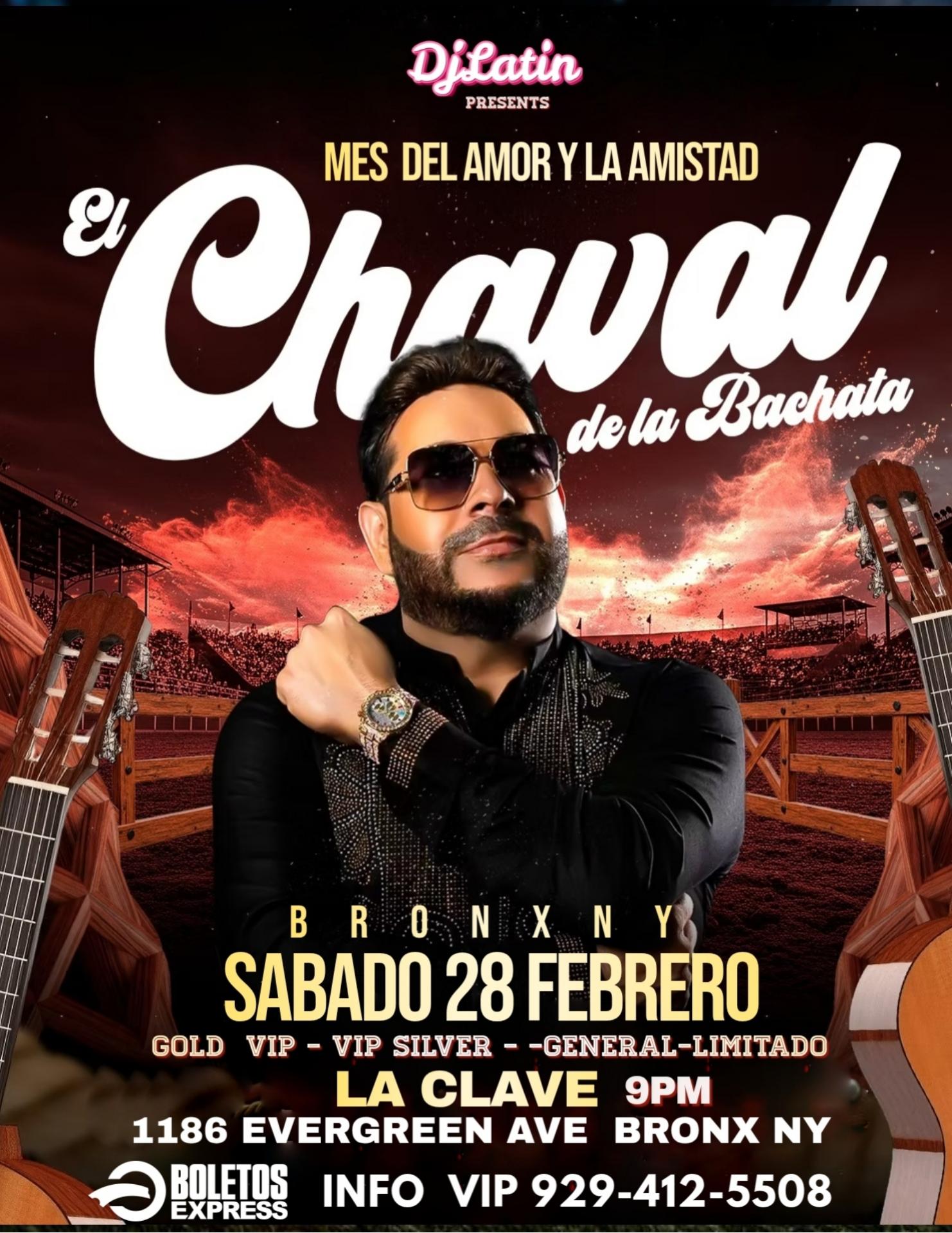 Buy tickets for EL CHAVAL DE LA BACHATA EL CHAVAL DE LA BACHATA