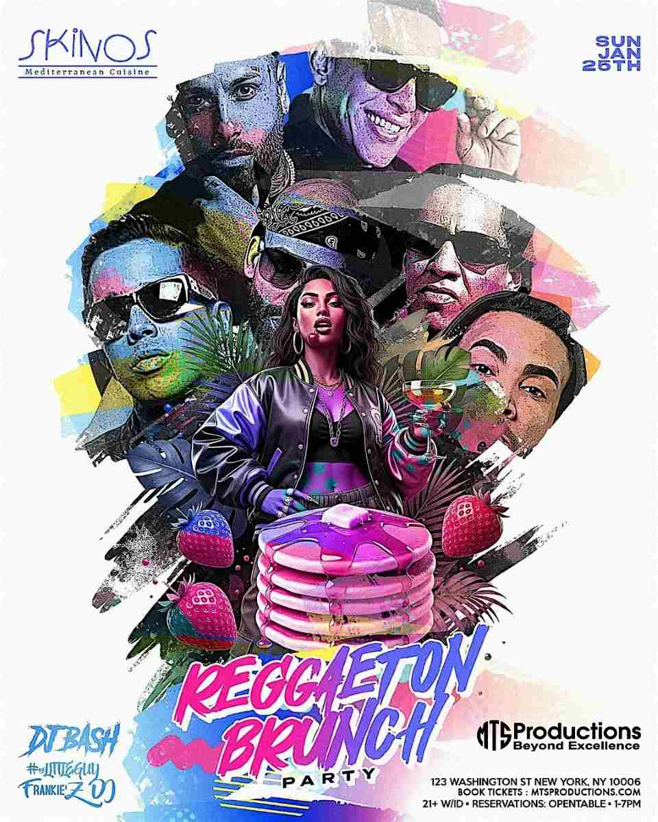 Reggaeton Brunch Party NYC at Skinos | Sunday Birthday Brunch