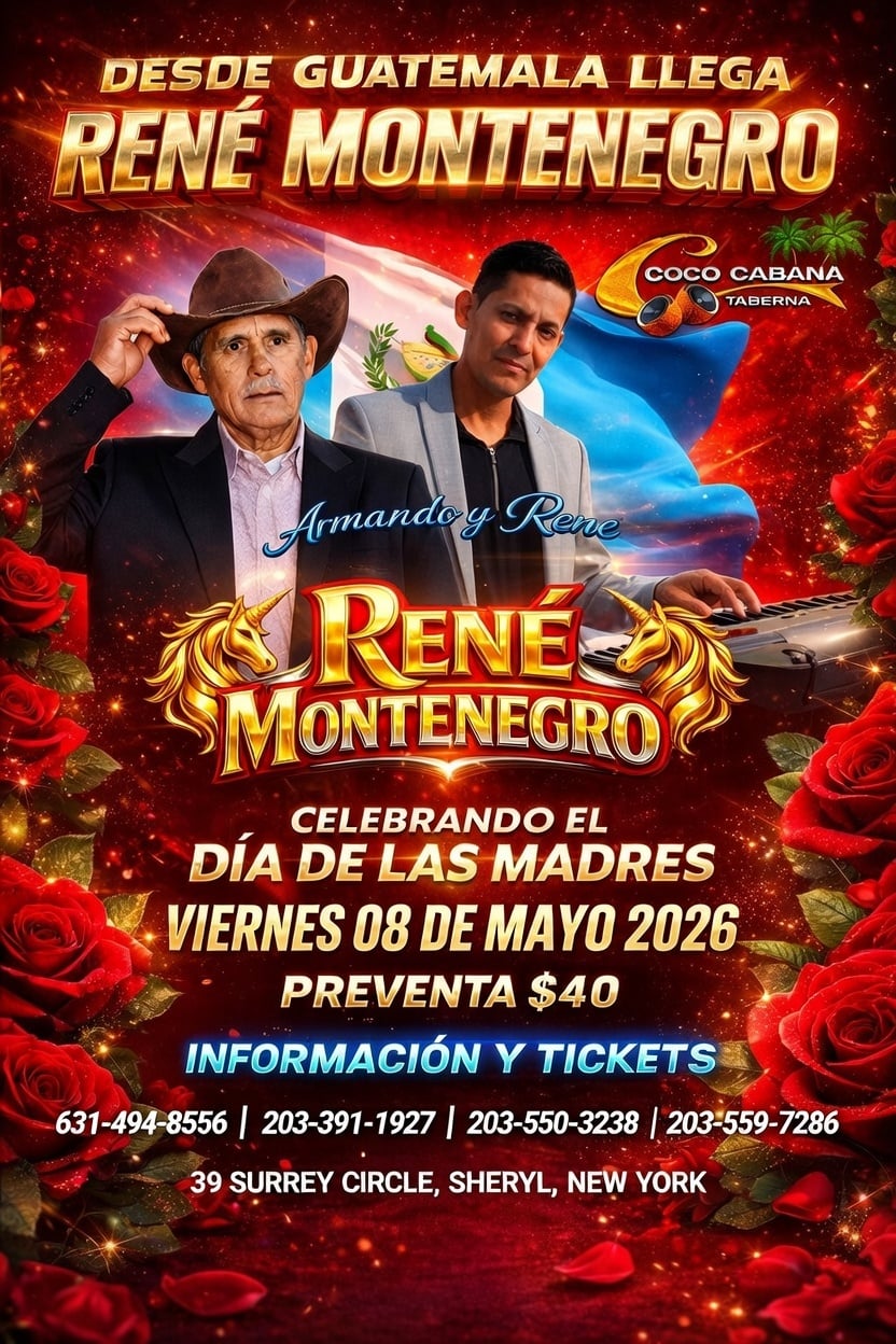 Buy tickets for RENÉ MONTENEGRO RENÉ MONTENEGRO