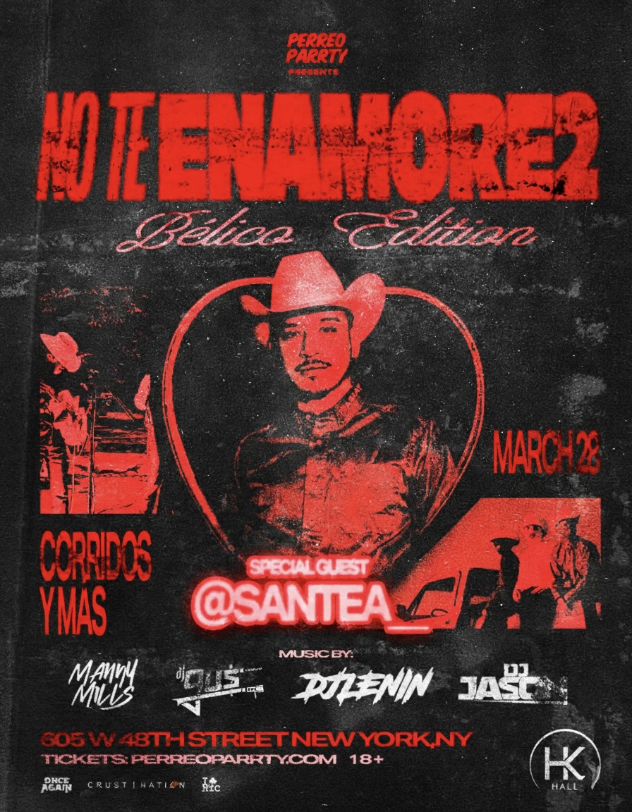 NO TE ENAMORES 2 FEST.- Belico Edition 18+