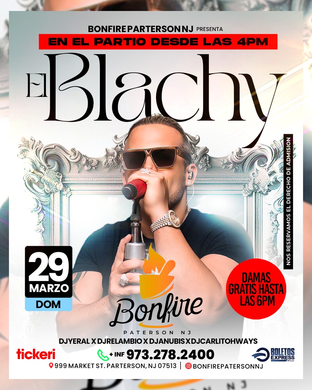 Buy tickets for El Blachy El Blachy