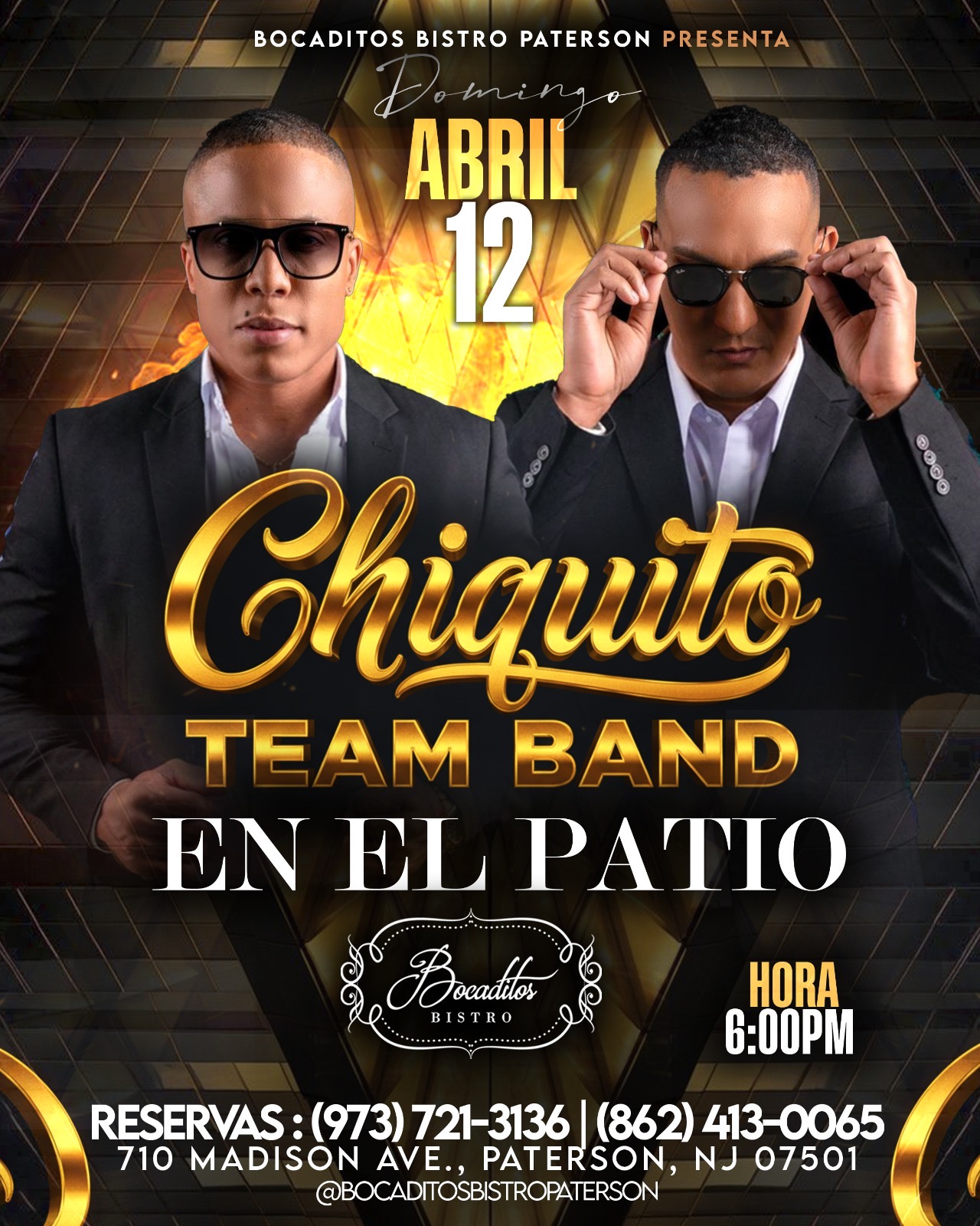 CHIQUITO TEAM BAND