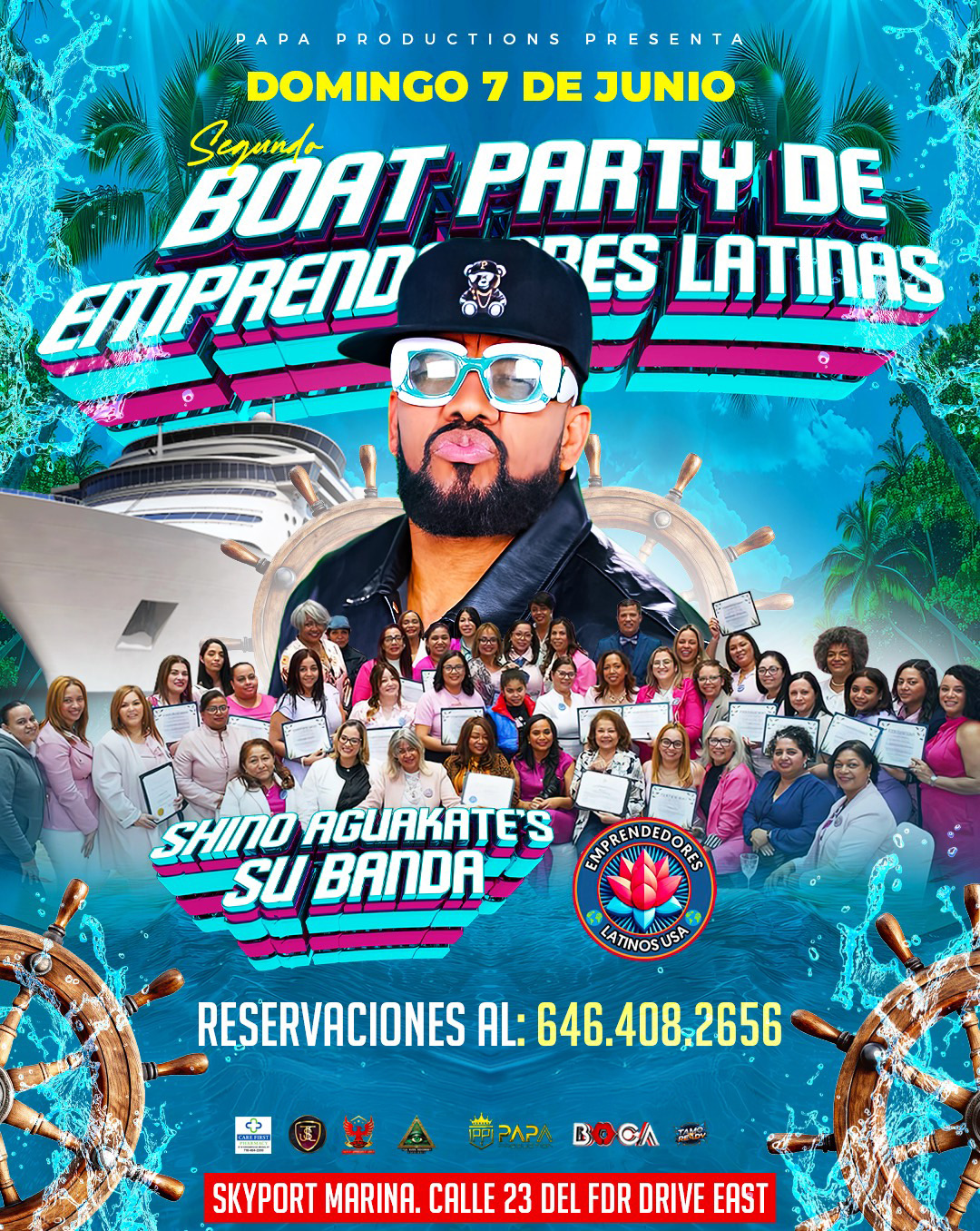Buy tickets for SEGUNDO BOAT PARTY DE EMPRENDEDORES LATINAS SEGUNDO BOAT PARTY DE EMPRENDEDORES LATINAS