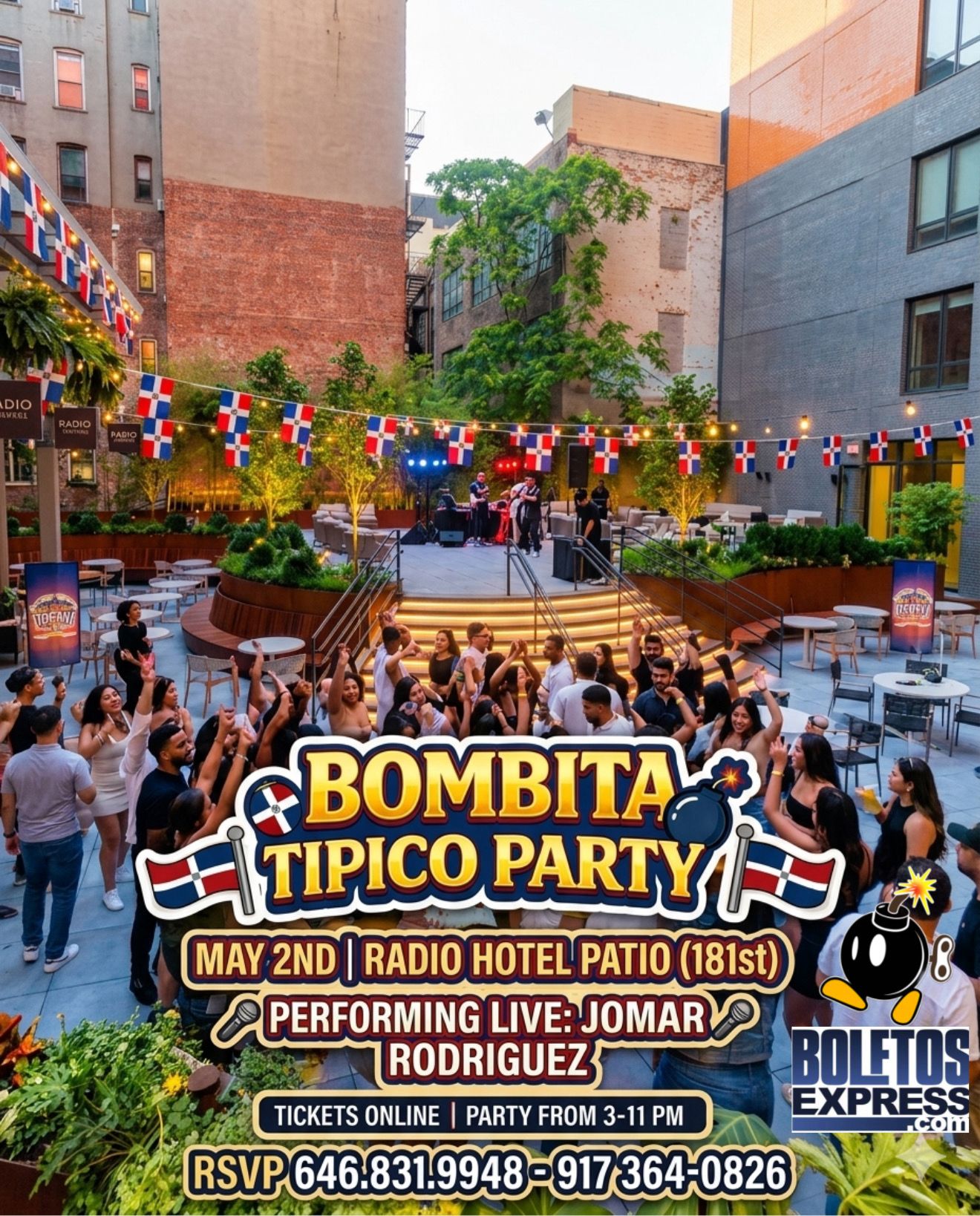 Jomar Rodriguez Bombita Party Tipico