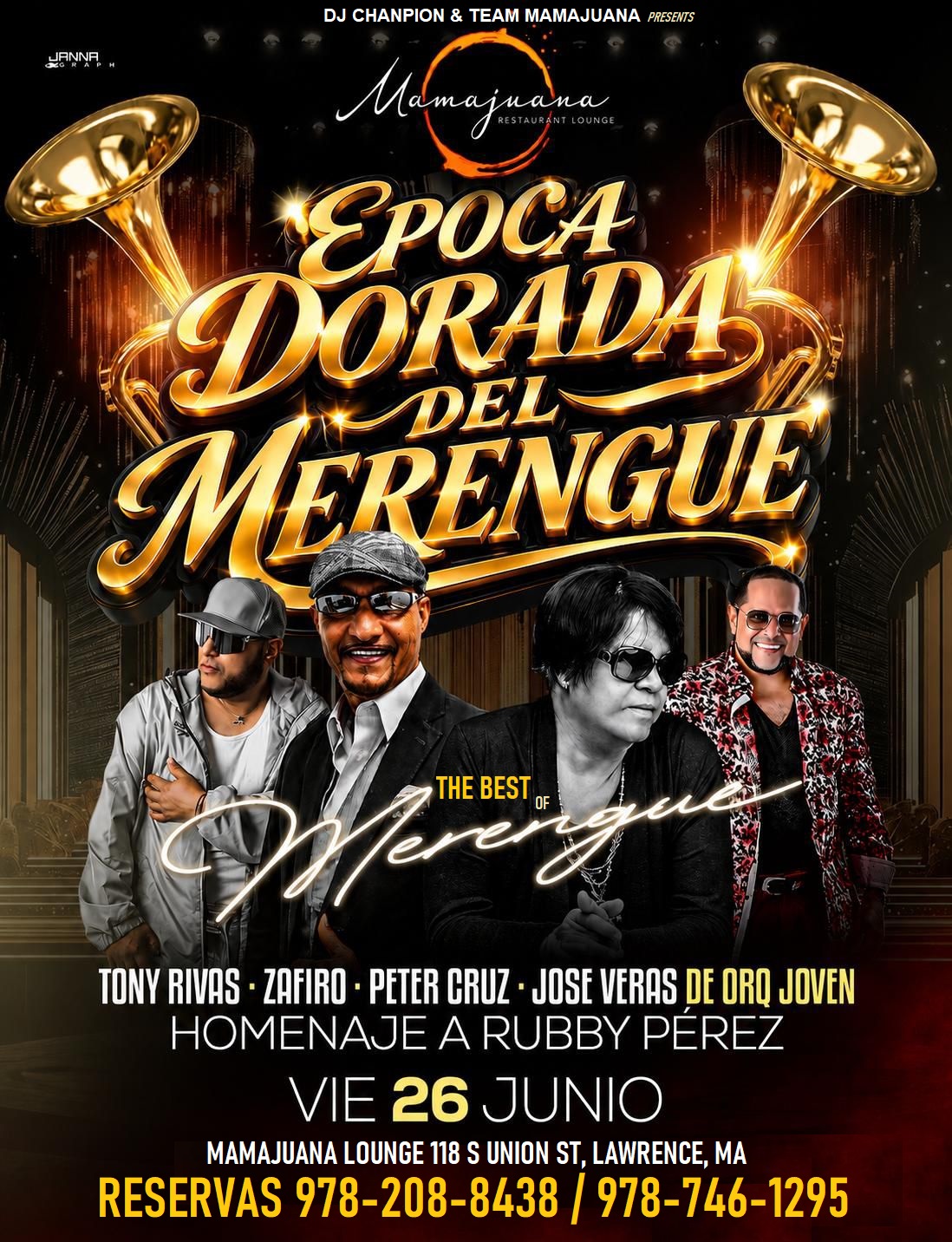 Buy tickets for EPOCA DORADA DEL MERENGUE EPOCA DORADA DEL MERENGUE