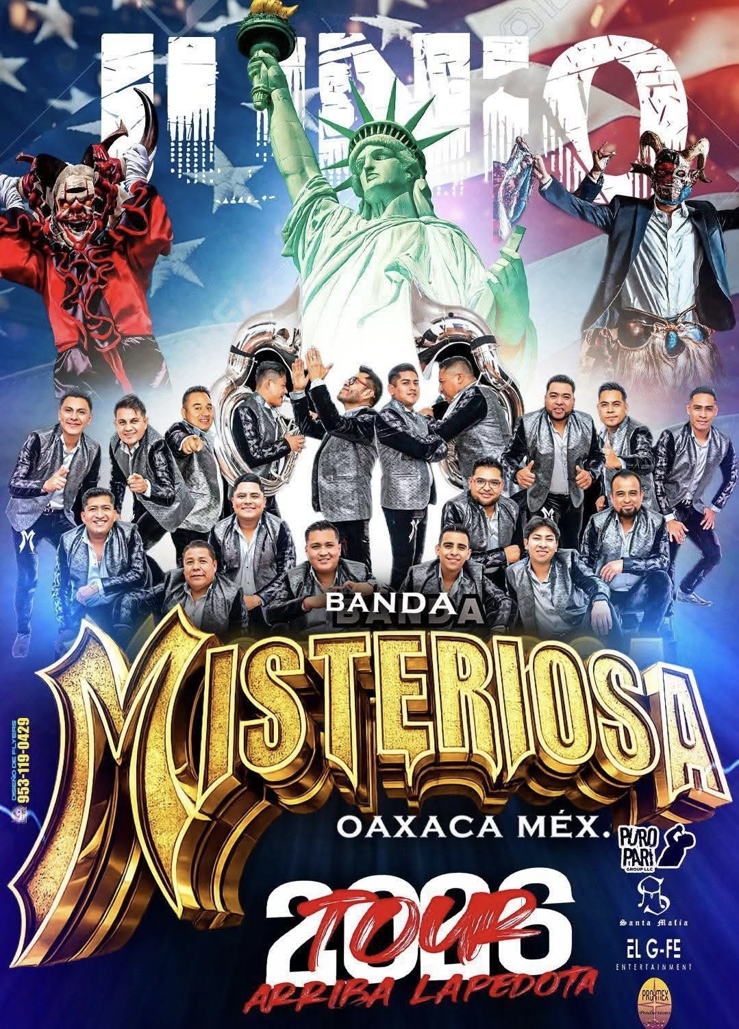 Buy tickets for BANDA LA MISTERIOSA BANDA LA MISTERIOSA