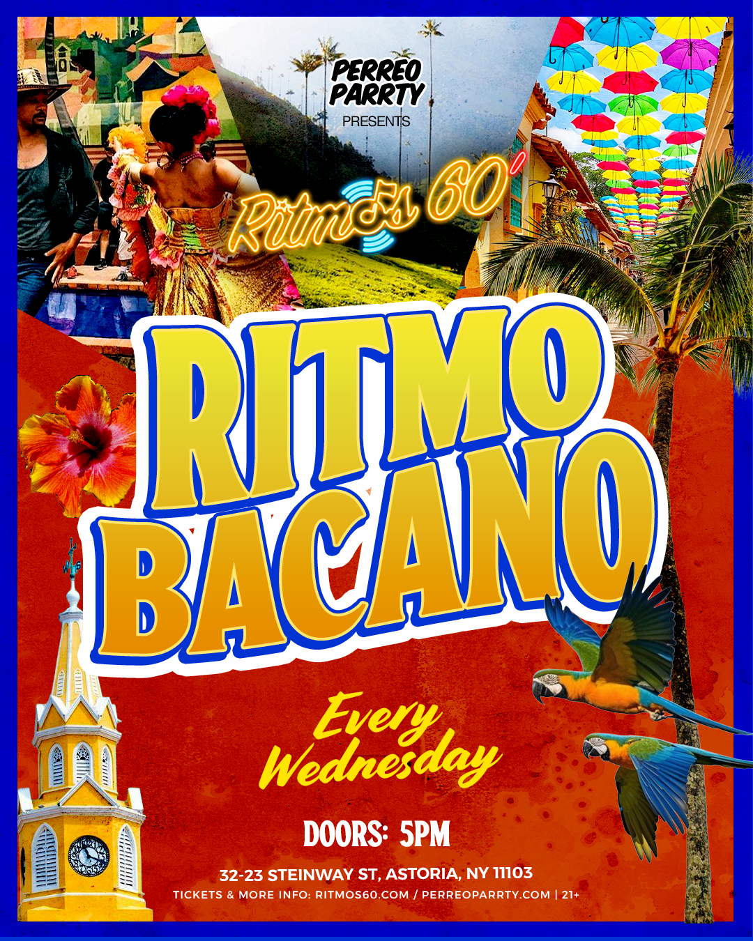 Buy tickets for Ritmos Bacano: Colombian Salsa, Vallenato Reggaeton Party NYC Ritmos Bacano: Colombian Salsa, Vallenato Reggaeton Party NYC