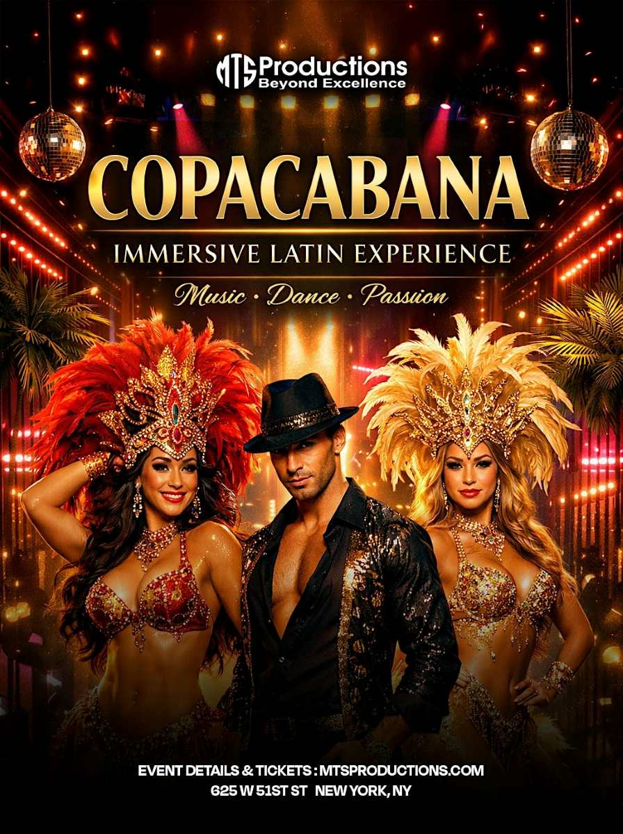 Copacabana Immersive Experience in Midtown Manhattan – Saturday, June 13